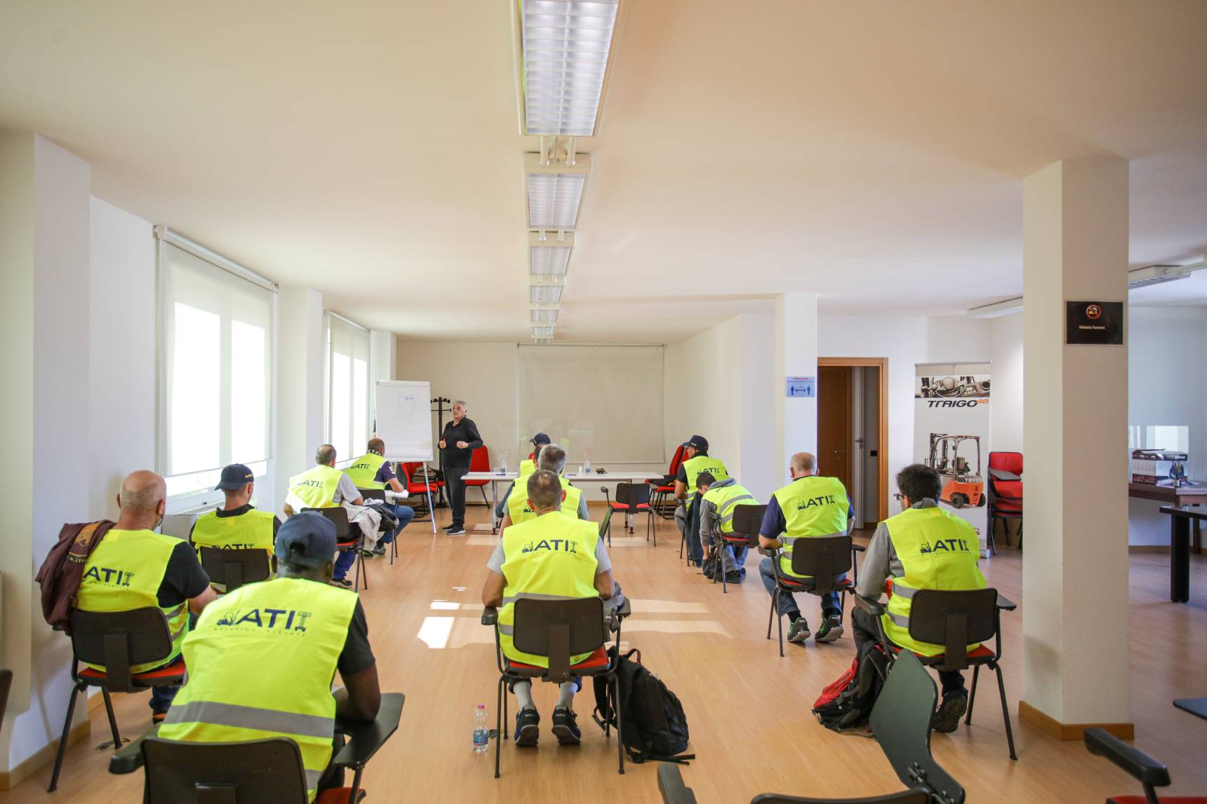 Corsi di formazione per carrelli elevatori e piattaforme aeree